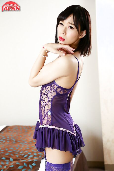 Mayumi in Purple